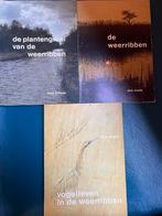 3x boek Weerribben - Vogelleven, plantengroei Woets, Kleuver, Boeken, Gelezen, Ophalen of Verzenden