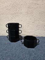 14x Luminarc Arcoroc Octime soepkom zwart, Huis en Inrichting, Keuken | Servies, Ophalen of Verzenden, Nieuw, Glas, Overige stijlen