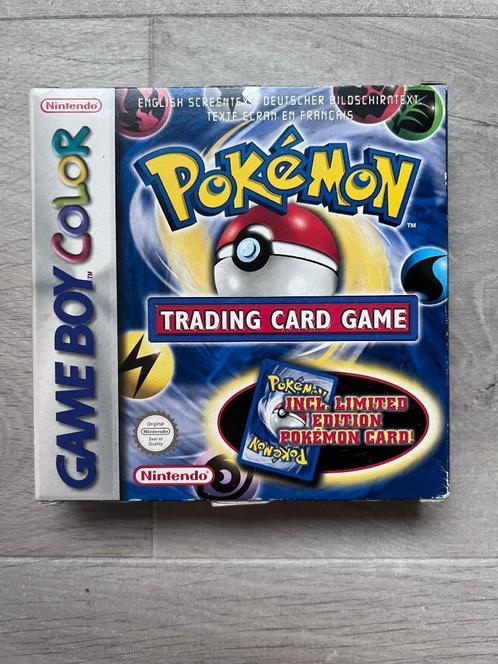 Pokemon Trading Card Game (GameBoy Color, compleet), Spelcomputers en Games, Games | Nintendo Game Boy, Gebruikt, Role Playing Game (Rpg)
