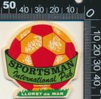 Sticker: Sportsman International Pub - LLoret de Mar, Verzamelen, Verzenden, Zo goed als nieuw, Bedrijf of Vereniging