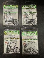 4x Mustad Fastach X Rig maat 2/0 op=op, Haak, Nieuw, Mustad, Ophalen of Verzenden