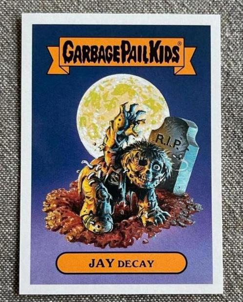 Garbage Pail Kids 2018 | Classic Monsters | Jay Decay #2b, Hobby en Vrije tijd, Stickers en Plaatjes, Zo goed als nieuw, Plaatje