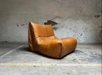 Vintage Lounge Chair in Cognac Leder van Roche Bobois.