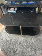 Salon tafel marmer, Ophalen, Rond, 50 tot 100 cm, Zo goed als nieuw