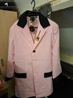 carnaval colbert heren rock'nroll roze, Kleding | Heren, Carnavalskleding en Feestkleding, Maat 52/54 (L), Carnaval, Ophalen of Verzenden