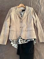 Helena Hart Colbert, Tijgerprint Top & Studio Anneloes Broek, Zwart, Ophalen of Verzenden, Zo goed als nieuw, Jasje