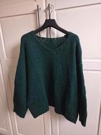Trui dames groen maat S/M V-hals, Kleding | Dames, Truien en Vesten, Ophalen of Verzenden, Gedragen, Maat 36 (S), Groen