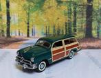 1:43 Ford Woody Wagon 1950; Franklin Mint 26623E, Hobby en Vrije tijd, Modelauto's | 1:43, Ophalen of Verzenden, Gebruikt, Auto
