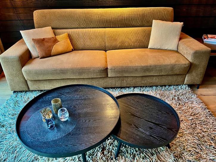 4 zits bank Temiso (verstelbare hoofdsteun en zitdiepte), Huis en Inrichting, Banken | Bankstellen, Zo goed als nieuw, Rechte bank