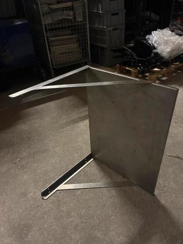 RVS Muurplank - Oven/Magnetron beschikbaar voor biedingen