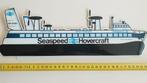 Sticker Hovercraft. 37 x 11 cm. Goede staat., Ophalen of Verzenden, Zo goed als nieuw