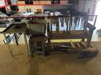veldsmidse met aanjager, antieke werkbank, complete set, Ophalen, Gebruikt