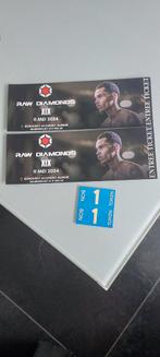 Raw Diamonds tickets voor 11 mei, Tickets en Kaartjes, Sport | Overige, Mei, Kickboksen, Twee personen