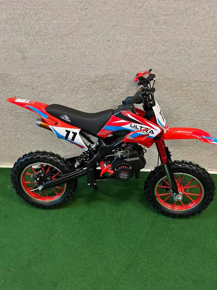 Nieuwe 49CC benzine kinder crossmotor in 5 kleuren, Kinderen en Baby's, Speelgoed | Buiten | Actiespeelgoed, Nieuw, Ophalen