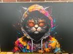 Canvas kat / hoodie xl €15,- afhaal, Ophalen, Zo goed als nieuw