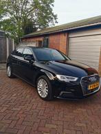 Audi A3 1.4 Tfsi 204pk E-tron S Tronic 2018 Zwart, Auto's, Stof, 4 cilinders, Zwart, Grijs
