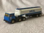 Hanomag Henschel vrachtwagen met tanktrailer van ARAL, Ophalen of Verzenden, Gebruikt, Bus of Vrachtwagen, SIKU
