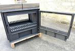 Doorkijkhaard/ Tunnelhaard van Flam type MT 72/56 met BBQ, Gebruikt, Houtkachel, Ophalen of Verzenden, Inbouw