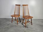 Vintage set spijlstoelen Tijsseling, Huis en Inrichting, Stoelen, Ophalen, Gebruikt, Twee