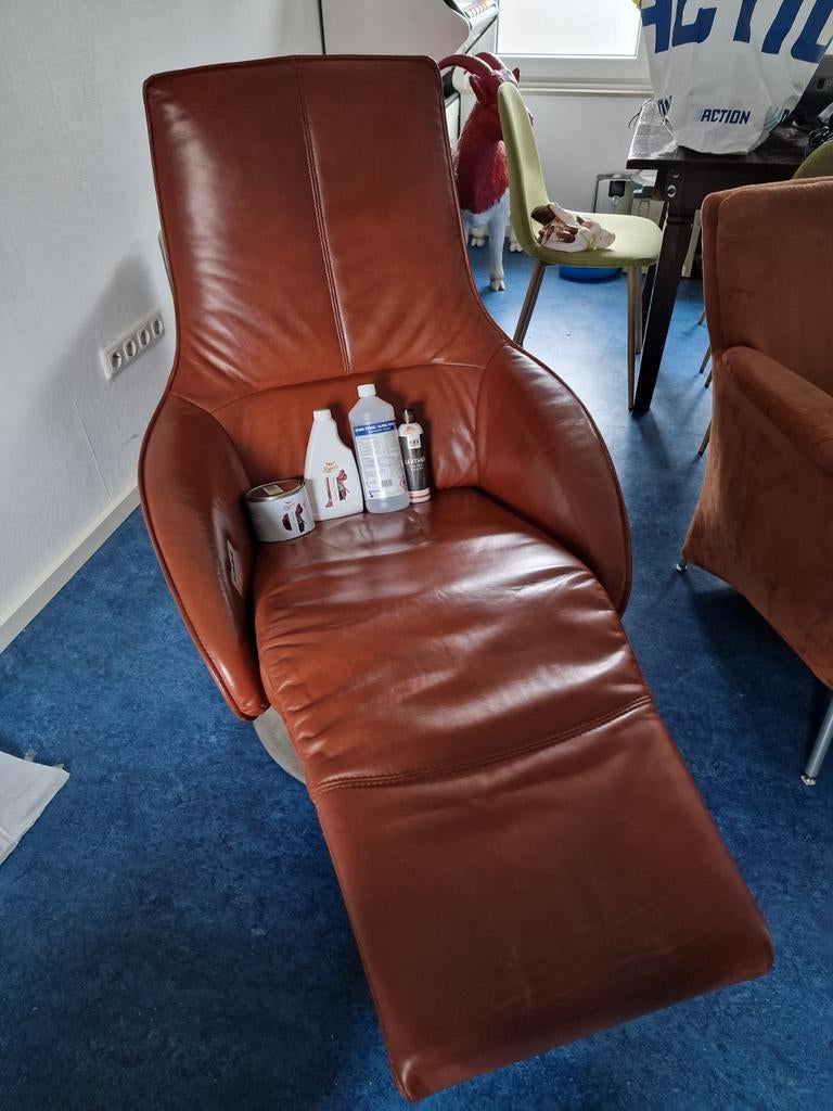 Relaxfauteuil automatisch, Huis en Inrichting, Fauteuils, Ophalen, Gebruikt, 50 tot 75 cm