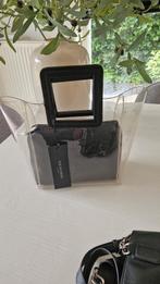 Tote bag strandtas transparant zwart leer nieuw, Sieraden, Tassen en Uiterlijk, Tassen | Damestassen, Ophalen of Verzenden, Nieuw