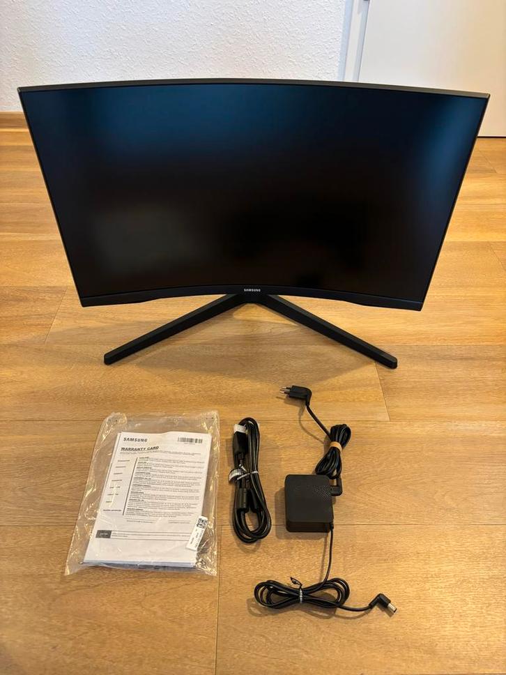 Samsung G55C, 27 inch, WQHD, 165 Hz, reactietijd 1 ms, VA, Computers en Software, Monitoren, Zo goed als nieuw, 151 t/m 200 Hz