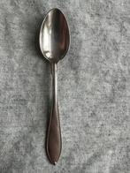Oud verzilverd lepeltje met lofje en merkjes, Antiek en Kunst, Ophalen of Verzenden