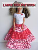 Naaipatroon Barbiekleertjes - lange gerimpelde rok, Ophalen, Nieuw, Barbie