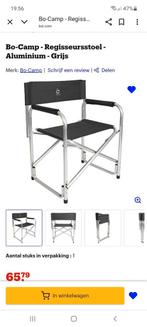 *Nieuw* regisseursstoel bo camp, Ophalen, Nieuw, Campingstoel