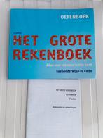 Het grote rekenboek- oefenboek met los het antwoorden boek., Overige niveaus, Ophalen of Verzenden, Zo goed als nieuw