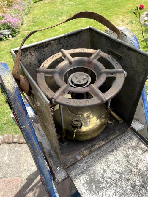 Vintage anho camping brander fornuis koper, Antiek en Kunst, Antiek | Koper en Brons, Ophalen of Verzenden