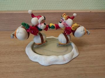 Diddl Kerstscene, Diddle en Diddlina op de ijsbaan beschikbaar voor biedingen