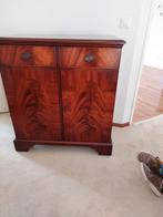 Teak houten TV-kastje met opbergruimte, Ophalen, Gebruikt, 100 tot 150 cm, Klassiek