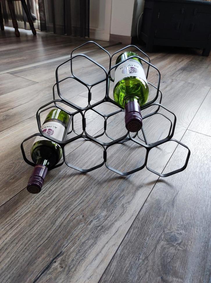 Wijnrek - Gall & Gall winestax, Huis en Inrichting, Woonaccessoires | Wijnrekken, Zo goed als nieuw, Minder dan 50 cm, Metaal
