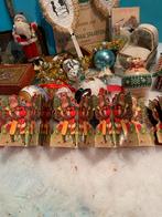 #kerst Vintage Kerstslinger Kerstman, T, Ophalen of Verzenden, Zo goed als nieuw, N