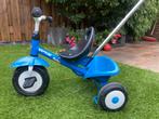 Kettler Driewieler Blauw met Duwstang en Bakje, Ophalen of Verzenden, Gebruikt, Kettler, Duwstang