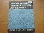 YORAM PAPORISZ - ENTDECKUNGEN AM KLAVIER 1 - PIANO, Gebruikt, Klassiek, Les of Cursus, Ophalen of Verzenden