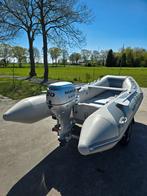 Nimarine MX390 rubberboot met Honda 20 pk 4-takt, Watersport en Boten, Rubberboten, Aluminium, Zo goed als nieuw, Benzine, Minder dan 70 pk