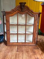 Antiek vitrinekastje, voor het mooie porselein, Huis en Inrichting, Ophalen, Zo goed als nieuw, 50 tot 100 cm, Minder dan 100 cm
