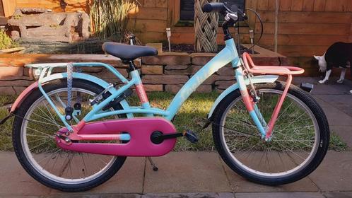 Pittige meiden fiets 6 tm 8 jaar oud, Fietsen en Brommers, Fietsen | Meisjes, Zo goed als nieuw, 20 inch, Ophalen