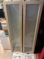 2x wandvitrine - 42x20x170H, Huis en Inrichting, Kasten | Vitrinekasten, 1025xe, Zo goed als nieuw, Minder dan 100 cm, Re