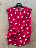 MADE IN ITALY top met hartjes roze mt TU