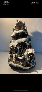 Kerst Berg met Ski Lift, Ophalen of Verzenden, Gebruikt