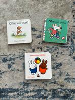 3 kleine boekjes Muis, Nijntje en Ollie wil ook, Boeken, Ophalen of Verzenden, Zo goed als nieuw, Dick Bruna, 1 tot 2 jaar