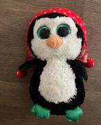 Ty Beany pinguïn kerst, Kinderen en Baby's, Speelgoed | Knuffels en Pluche, Ophalen, Zo goed als nieuw, Overige typen