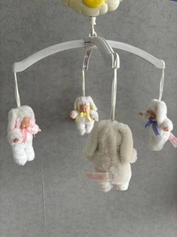 Baby mobiel Anne Geddes babykonijntjes beschikbaar voor biedingen