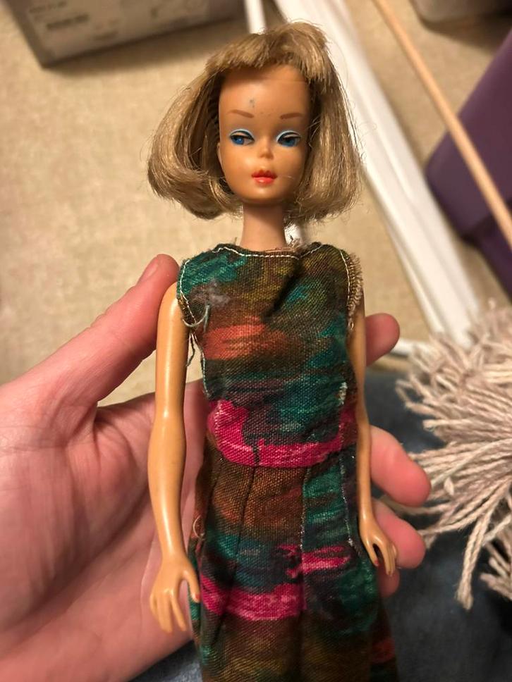 Vintage American Girl barbie, Verzamelen, Poppen, Zo goed als nieuw, Pop, Ophalen
