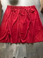 Bordeaux rood gordijn met haken, Ophalen, Zo goed als nieuw, Rood