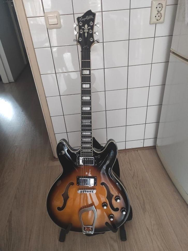 Hagstrom Viking, Muziek en Instrumenten, Snaarinstrumenten | Gitaren | Elektrisch, Zo goed als nieuw, Overige merken, Ophalen of Verzenden