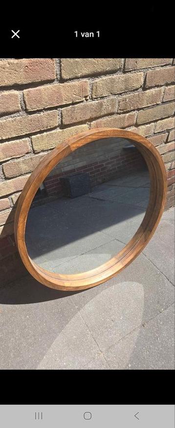 Mooie Houten Spiegel beschikbaar voor biedingen